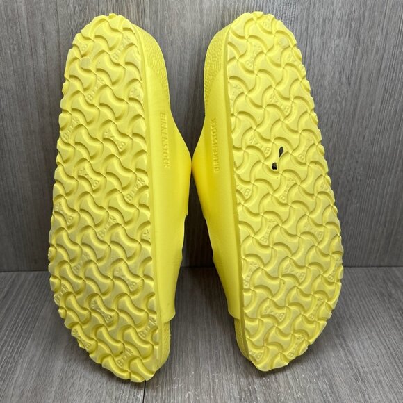Birkenstock Arizona EVA Sandals Unisex Size L10 M8 Slip-on Slide Flexible Yellow - Picture 11 of 12